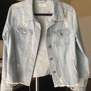 Boutique jean jacket (distressed)